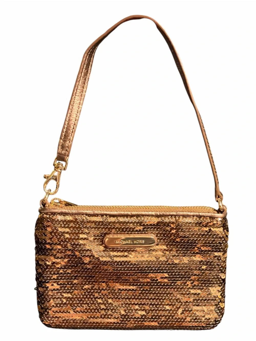 Michael Kors sparkling gold